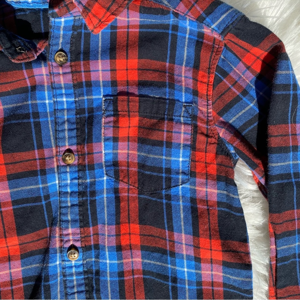 Plaid Button Up - Picture 3 of 6